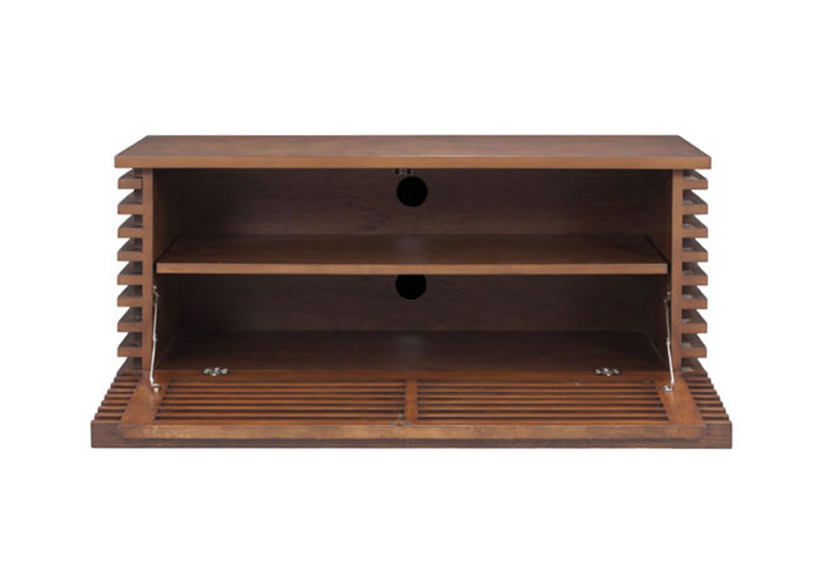 LineaNarrowTVStandWalnut5 FurnishPlus