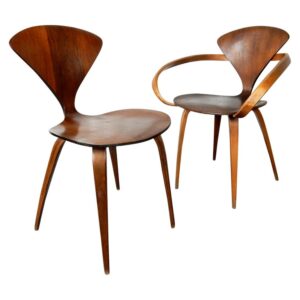 Norman Cherner Armchair I Scrapped to Iconic chair